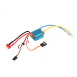 01) 3S 160A Waterproof Brushed ESC With 5V 1A BEC T Plug For 1/12 (Or Lager) RC