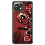 ERT GROUP Coque de téléphone Portable pour Xiaomi 11 Lite 4G/5G Original et sous Licence Officielle Marvel Motif Deadpool 002, Coque en TPU
