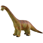 Large Soft Rubber Dinosaur Toy Brachiosaurus Realistic Detail for Boys Girls 21"