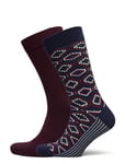 Core Ankle Sock 2P Underwear Socks Regular Socks Multi/patterned Björn Borg