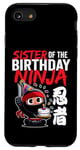 Coque pour iPhone SE (2020) / 7 / 8 Ninja, thème japonais pour sœur de l'anniversaire