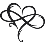 Hjärta Väggdekor Metall Väggkonst Järn Konstdekor Present Eternal Love Väggskulptur För Hem Sovrum Liv