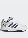 adidas Sportswear Infant Unisex Tensaur Sport Mickey Mouse Trainers - White/Navy, White, Size 7.5 Younger