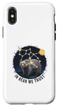 Coque pour iPhone X/XS Dans Bear We Trust Constellation Moon