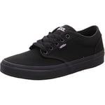 Vans Men's Mn Atwood Sneaker, Black Canvas Black Black, 7 UK (40.5 EU)