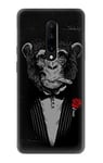 Funny Gangster Mafia Monkey Case Cover For OnePlus 7 Pro