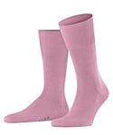 FALKE Men's Airport M SO Wool Cotton Plain 1 Pair Socks, Pink (Light Rosa 8276), 5.5-6.5