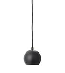 Ball takpendel Ø12 cm - Matt svart