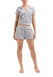 Juicy Couture EVE SHORTS W POCKETS Silver