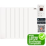 Wifi Smart App Electric Panel Heater with 24/7 Timer IP24 Rated 1.5kW