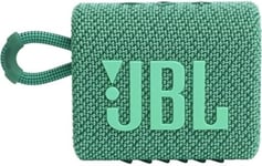 JBL Go 3 ECO Wireless Bluetooth Speaker, Waterproof with 5 Hours of Battery Life, Green