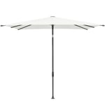 Glatz, Smart parasoll 250x200 cm anthracite Kat.5 510 White