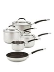 Meyer Induction 5-Piece Stainless Steel Pan Set