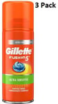 3 x Gillette® Fusion5™ Ultra Sensitive Shave Gel 75ml