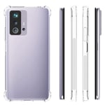 Xiaomi Mi 11T Pro - Stötdämpande Stilrent Silikonskal Transparent