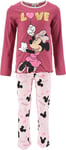 Disney Minni Hiiri Pyjama, Dark Pink, 6 vuotta Pinkki female