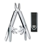 Victorinox Swiss Tool Swiss Army Pocket Knife, Large, Multi Tool, 26 Functions, Locking Blade, Stainless Steel