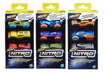 9x Nerf Nitro Foam Cars MEGA Bundle (3x 3 Packs) E1236 & C0770 & E1235 BNIB