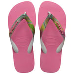 Havaianas, Women's, Top Verano, Flip Flop, Crystal Rose, 3/4 UK