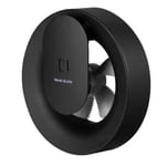 Vent Axia Svara Black App Controlled Low Carbon Extractor Fan Bluetooth 4watt