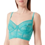 Triumph Women's Smart Deco Bustier Bra, Topaz, 1