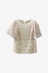 Ida Sjöstedt - Blus 223 Magda Top - Beige