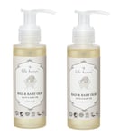 Lille Kanin - Bath And Baby Oil 100 ml x 2
