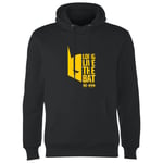 Batman Day Long Live The Bat Hoodie - Black - L - Black