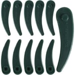 24st Ersättningsblad av plast Gräsklippare Ersättningsblad för blad för Bosch Art ART23-18Li Art 26-18Li Trimmer - 84 x 23 x 1 mm