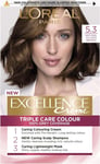 LOreal Excellence 5.3 Natural Golden Brown Permanent Hair Dye
