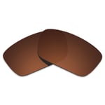 Hawkry Polycarbonate Replacement Lenses for-Oakley Fuel Cell Sunglass -Brown