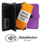 Skimblocker XL Magnet Fodral Sony Xperia 5 III (XQ-BQ52) (Svart)