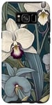 Coque pour Galaxy S8+ Botanical Garden Orchidée Fleur