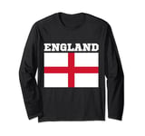 England Football Lover Design For Men Women And Kids Long Sleeve T-Shirt