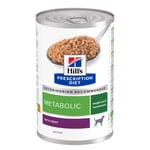 Hill's Prescription Diet Metabolic med nötkött ActivBiome+ blandning: 24 x 370 g