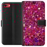 Apple iPhone 16e Plånboksfodral Glitter