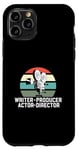 Coque pour iPhone 11 Pro Scénariste Producteur Acteur Réalisateur Film Maker Movie Crew