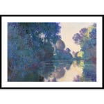 Gallerix Poster Morning on the Seine near Giverny By Claude Monet 4783-21x30