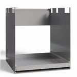 Utdragbar printerhylla B480xH520mm RAL 7004