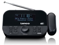 Klokkeradio Lenco, CR-615, projeksjon av tid