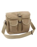 Rothco Canvas Axelremsväska (Khaki, One Size) Size Khaki