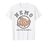 Disney Pixar Finding Dory Nemo Roll With It Text T-Shirt