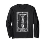 Occult Tarot Card Clothing - Tarot The Hanged Man Card Long Sleeve T-Shirt