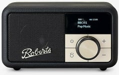 ROBERTS REVIVAL PETITE DAB/DAB+/FM PORTABLE RADIO - BLACK