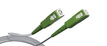 Linéaire FB122J Câble Fibre Optique SC-APC/SC-APC pour Orange Livebox/SFR Box Fibre/Bouygues Télécom Box, 20m