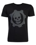 Gears Of War - T-Shirt Homme Skull Badge (S)