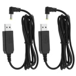 2Pcs Blood Pressure Monitor USB Charging Cable Compatible with Omron M2