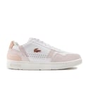 Lacoste Womens T-clip Trainers - Natural - Size UK 7