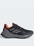 adidas Terrex Men's Soulstride RAIN.RDY Trail Running Shoes - Black, Black, Size 11, Men
