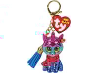 Ty Ty Beanie Boos Mini Boos Nyckelring Glamour Rosa Leopard 25053